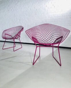 Pair Of Diamond Armchairs, Design Harry Bertoia For Knoll 1960 -Chairly Shop f0aadcf1 281a 494c b13d 9c3de4449adf