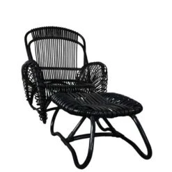 Rattan Armchair And Matching Footstool -Chairly Shop f0abcb0c 5beb 4021 a236 ac32253c69b3