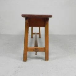 150 Cm Long Wooden Bench, 1950s 34 150 Cm Long Wooden Bench, 1950s -Chairly Shop f1f27bd6 5efa 435a adf6 c92a3b6441a8