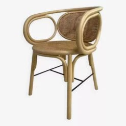 Rattan And Cane Armchair -Chairly Shop f3859c2e 360f 40c3 ac17 1d60b6233aae