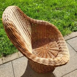Rattan Armchair For Children, 1960 -Chairly Shop f388a190 f6ad 4c7a 9c1b 3a18a9484829