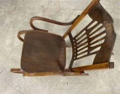 Art Nouveau Rocking Chair Model 824