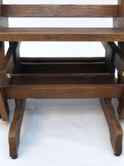 Rocking Chair Vintage Wooden Rocking Chair 50s 60s -Chairly Shop f54cc9a3 4d47 48b2 84ff 75bac213b54d