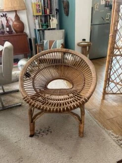 Vintage Sun Rattan Armchair -Chairly Shop f954633b c074 4b45 b65a c4407859101e
