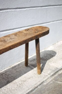 Old Farm Bench, Vintage Wooden Bench, Vintage Bench -Chairly Shop fa76a96f 9947 4c60 b1a7 66478268be2b