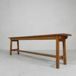 150 Cm Long Wooden Bench, 1950s 35 150 Cm Long Wooden Bench, 1950s -Chairly Shop fb805178 50e1 4c6c bf02 dd9096b190d2