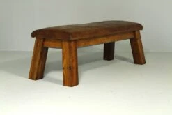 Leather Gym Bench, 1950s -Chairly Shop fbb63c93 3419 49f8 8f15 63a3db658f42