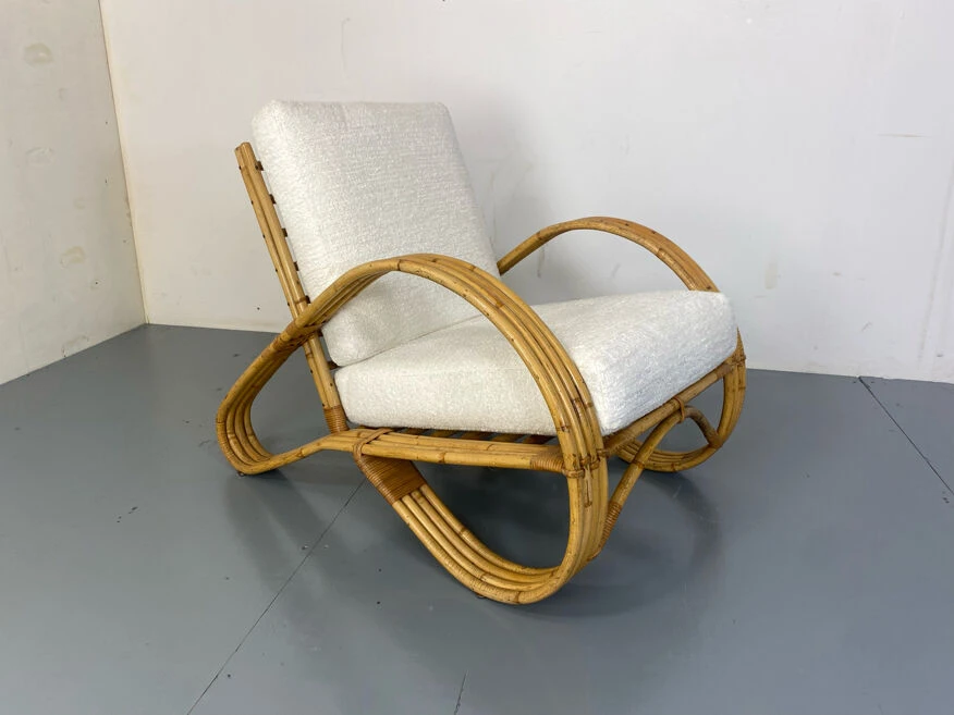 Fauteuil En Rotin De Rohé Noordwolde, Années 1950 12 Fauteuil En Rotin De Rohé Noordwolde, Années 1950 - Image 10