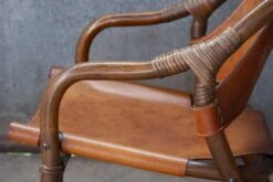 2x Horsnæs "Manilla" Lounge Chairs In Stained Bamboo And Saddle Leather, 1960s Denmark 29 2x Horsnæs "Manilla" Lounge Chairs In Stained Bamboo And Saddle Leather, 1960s Denmark -Chairly Shop fc878ff0 3202 44dc b6c0 14c0f037b18a