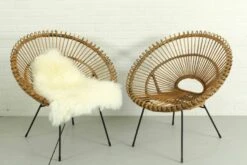 Set Of 2 Sunburst Chairs By Rohe Noordwolde, 1950s. -Chairly Shop fcf38325 b835 4ddc b5e6 985e173f82e0