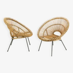 Set Of 2 Sunburst Chairs By Rohe Noordwolde, 1950s. -Chairly Shop fdb55b2c 7f80 43cc b7c7 200b9f4bdd08