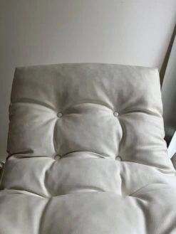 White Faux Leather Fireside Chair By Christian Koban For Dom Edition -Chairly Shop ff1179c6 7f70 4c8b 85e2 f2c3d7d7d21e